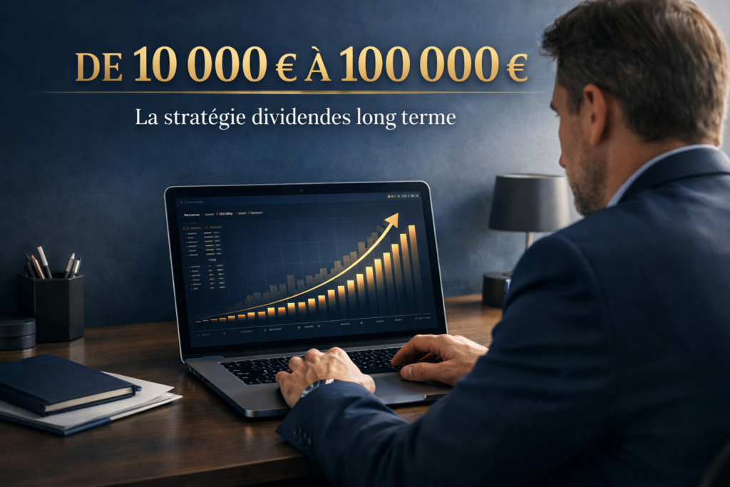 De 10 000 € à 100 000 € : construire un portefeuille à dividendes intelligemment